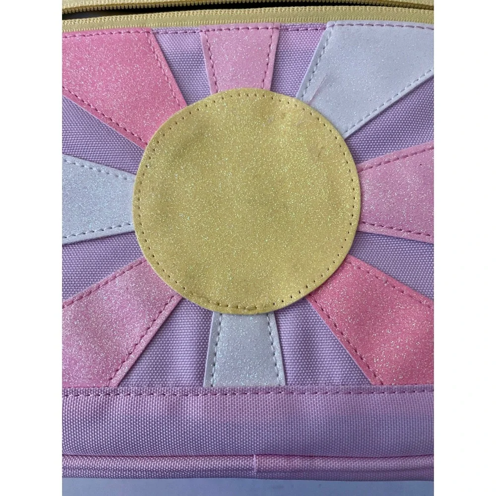 Mackenzie Glitter Sunburst Cold Pack Lunch Box Pottery Barn Kids Small Defect